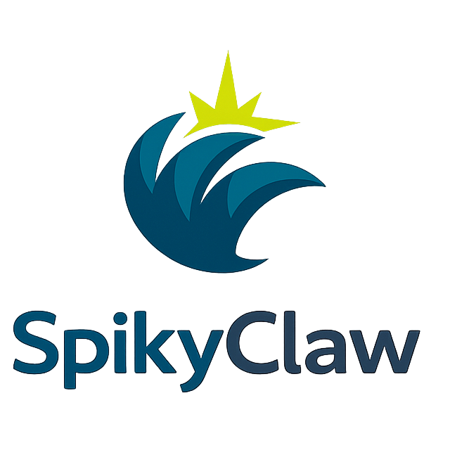 SpikyClaw Hero Logo